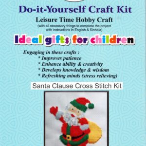 Santa Clause Cross Stitch Kit