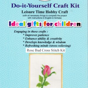Rose Bud Cross Stitch Kit